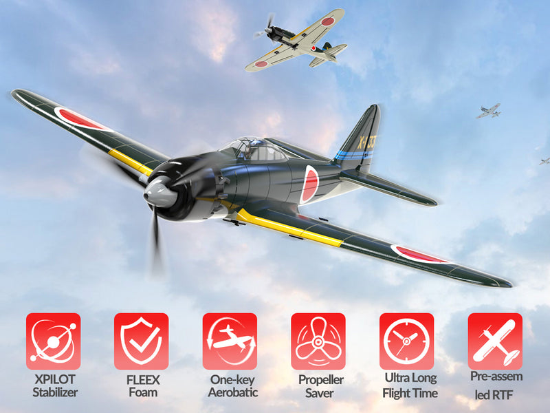 VOLANTEXRC ゼロ (RTF) 4CH 400mm ジャイロ付き (15.7 インチ) 76115