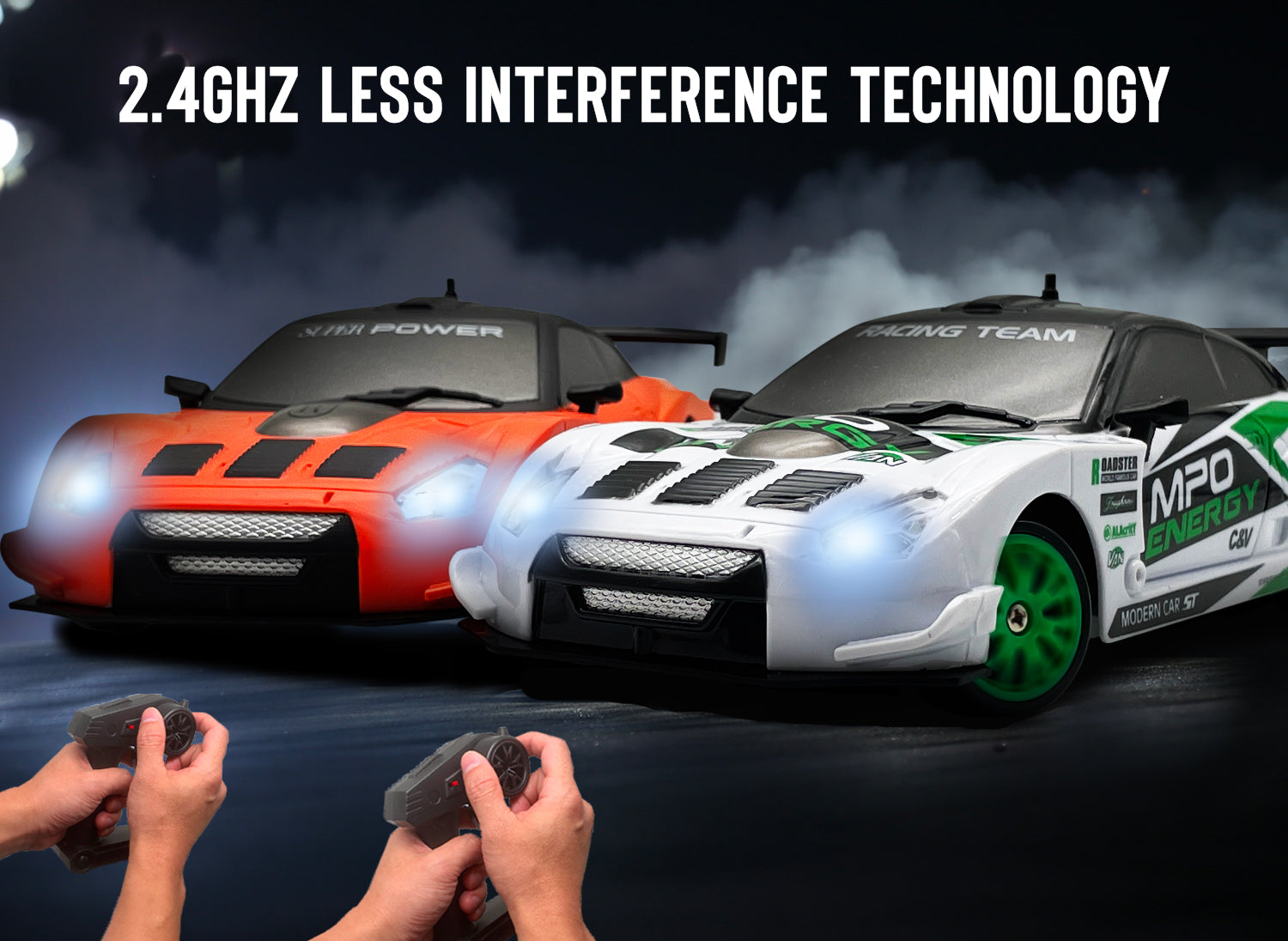 RACENT Blaze Racer: 1:24 Scale RC, 10MPH, LEDs, Drift-EXHOBBY LIMITED.