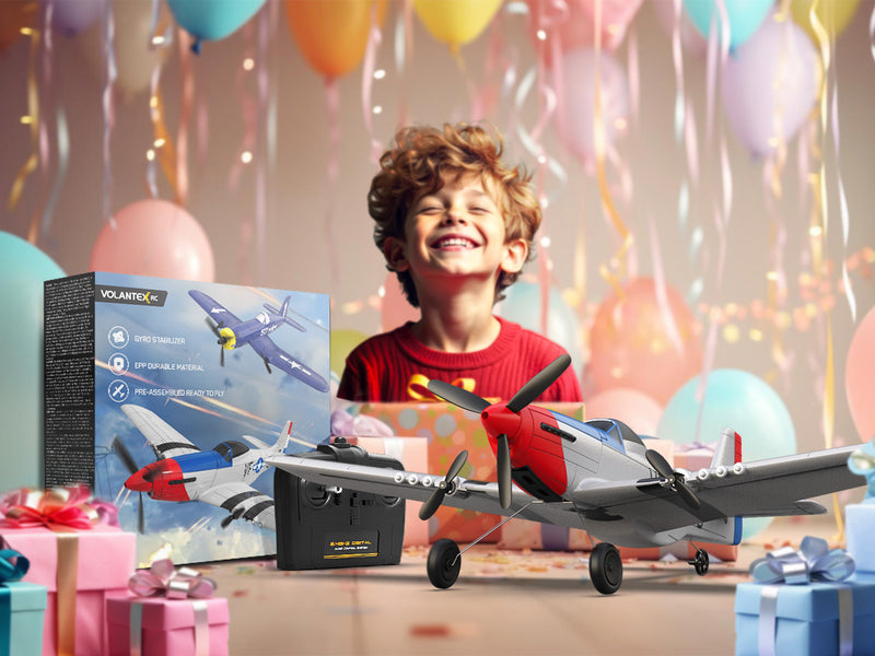 VOLANTEXRC P51 (RTF) 3CH 400mm 初心者向け (15.7インチ) 76207