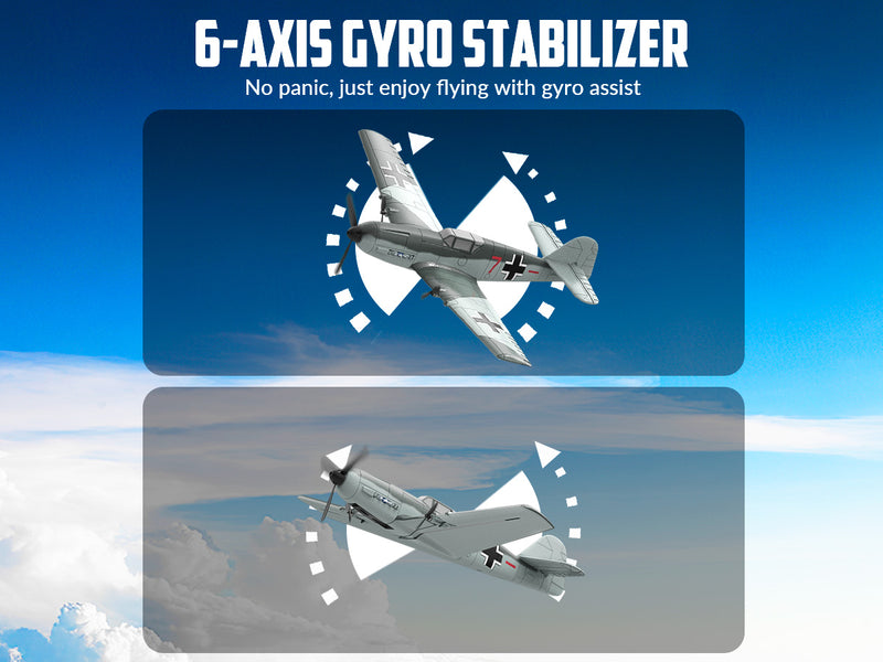 VOLANTEXRC BF109 (RTF) 3CH 400mm 初心者向け (15.7インチ) 76206