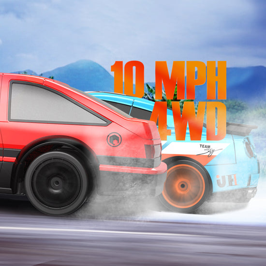 RACENT Zoom Master: 1:24 4WD, 10MPH, LED, Drift Ready-EXHOBBY LIMITED.