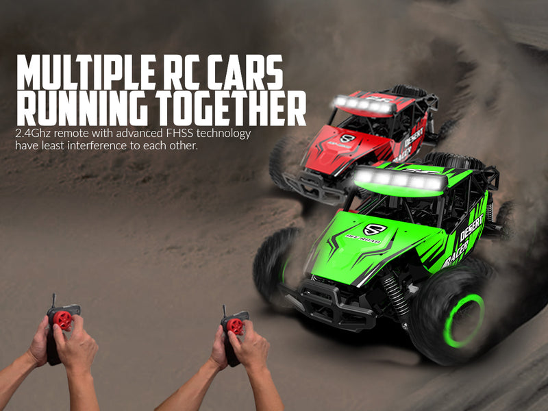 VOLANTEXRC1/16スケール4WD10MPH高速オールテレーンRCモンスタートラック（子供または大人、男の子または女の子向け）