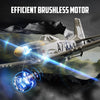 volantexrc 500mmマスタングP51ジャイロスタビライザー76802を備えたブラシレス