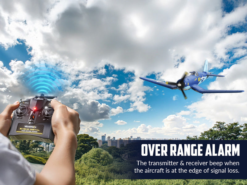 VolantexRC 500mm Corsair F4U更新モーター76803付きブラシレス