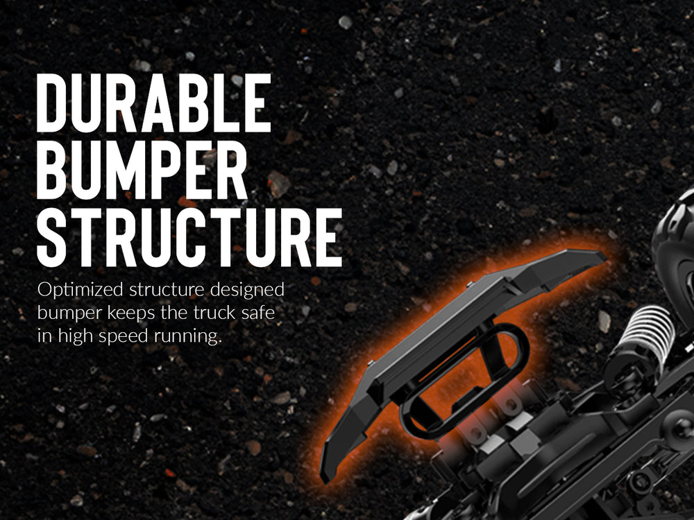 VOLANTEXRCリモートコントロールカー4WDオフロードRCモンスタートラック1:16スケール30MPH高速オールテレーンRC車両（子供または大人用）（785-5）（赤）