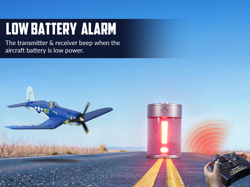 VolantexRC 500mm Corsair F4U更新モーター76803付きブラシレス