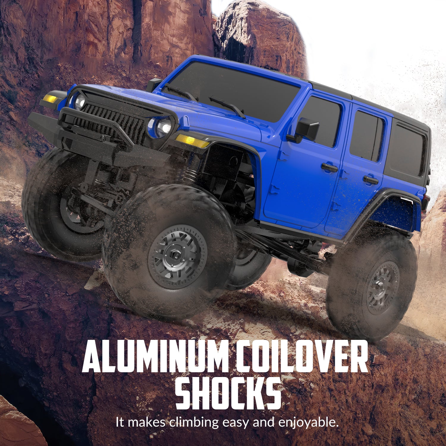 RCS24 Off Road Crawlers 1/24 All Terrain 4WD Monster Truck-EXHOBBY LIMITED.