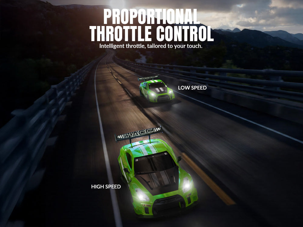 RACENT 1:20 RC ドリフトカー 4WD ニトロミスト & ダブルバッテリー付き