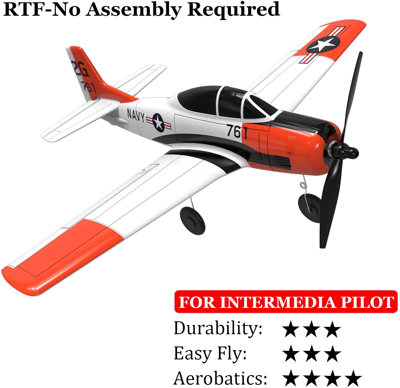 T28 Trojan RC Airplane-EXHOBBY