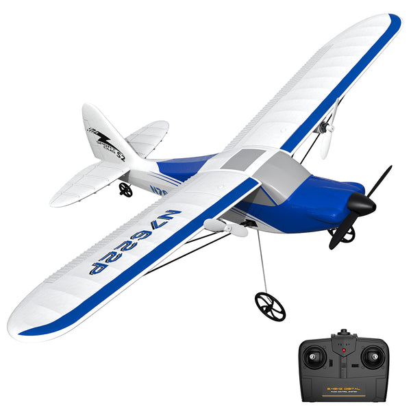 VOLANTEXRC Sport Cub S2 RC Plane with Gyro Stabilization System Ready to Fly for Beginners, 2.4Ghz 2-CH Remote Control Airplane RTF  (762-2)