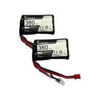 ラジコンロッククローラー用7.4V-380mAh-LiIon バッテリー（2個）