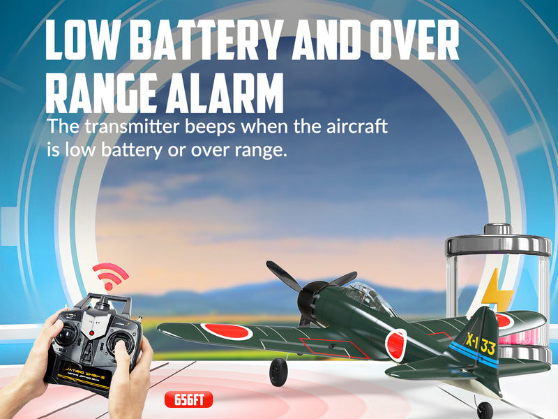 VOLANTEXRC ゼロ (RTF) 4CH 400mm ジャイロ付き (15.7 インチ) 76115