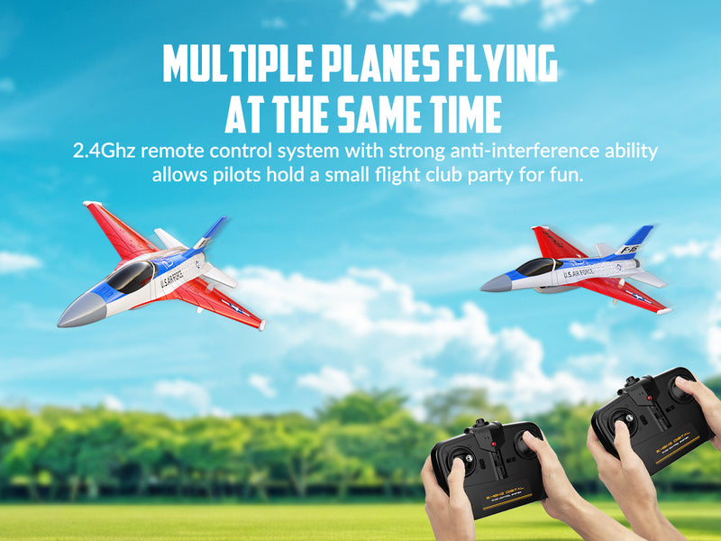 VOLANTEXRC F16 ファルコン (RTF) 2CH 340mm 子供用 (13.4 インチ) 76204