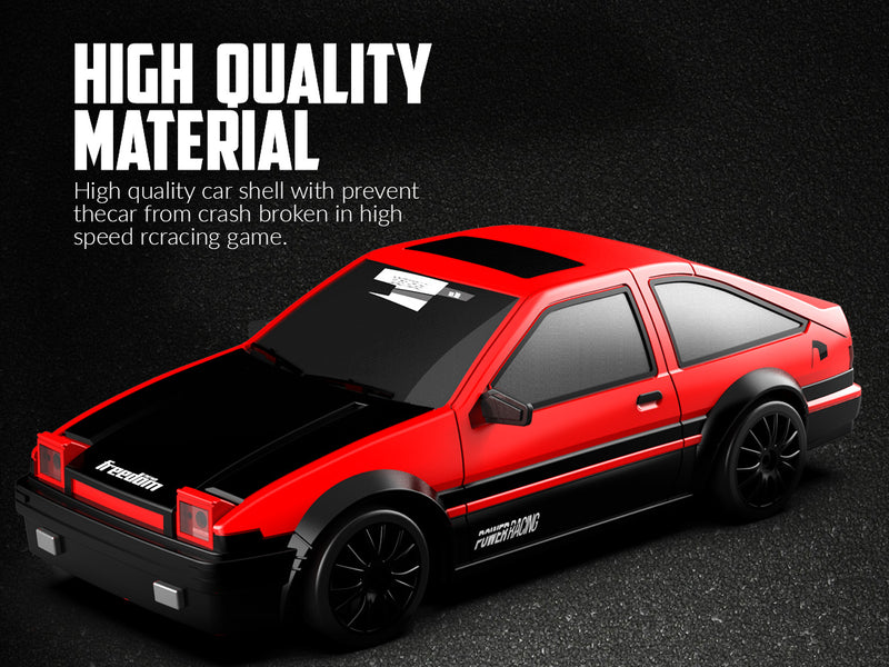 RACENT Zoom Master: 1:24 4WD, 10MPH, LED, Drift Ready