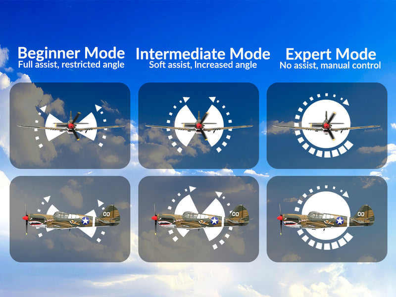 VOLANTEXRC ウォーホーク P40 (RTF) 4CH 400mm 初心者向け (15.7インチ) 76113
