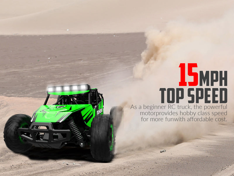 VOLANTEXRC1/16スケール4WD10MPH高速オールテレーンRCモンスタートラック（子供または大人、男の子または女の子向け）