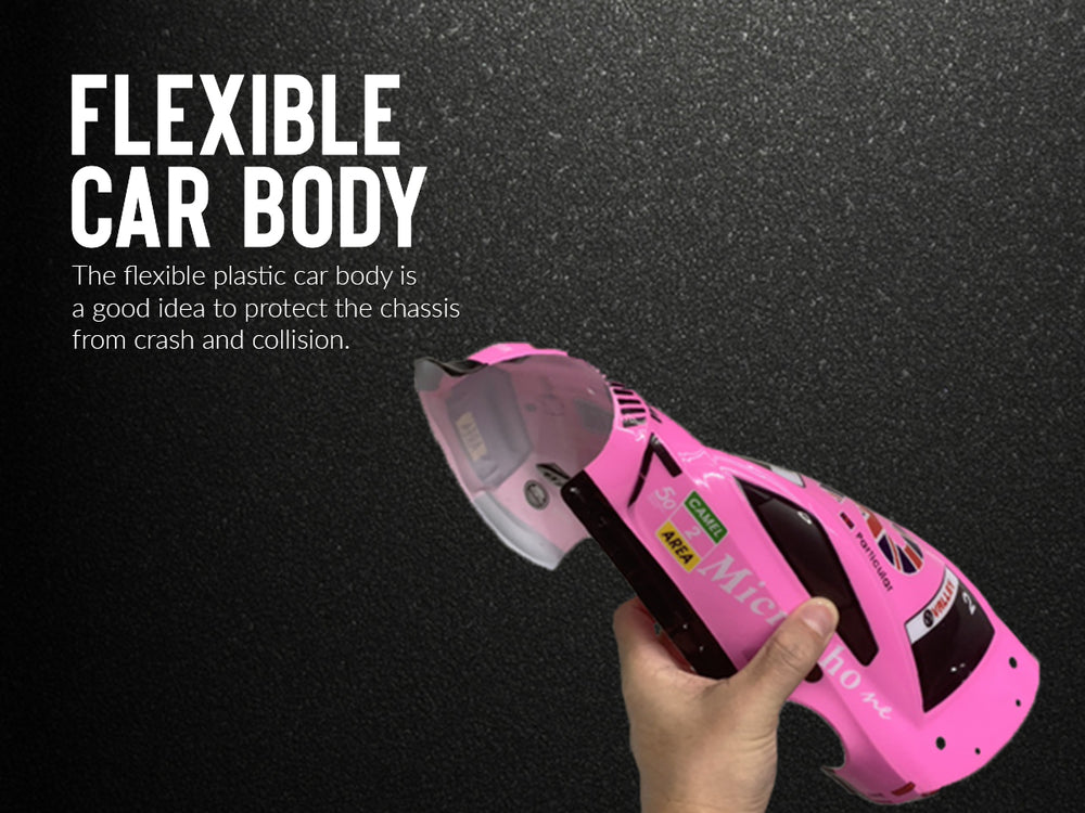 VOLANTEXRC 1:14スケール高速リモートコントロールスポーツレーシングドリフトカーRTR、LEDライト付き