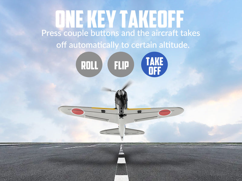 VOLANTEXRC ゼロ (RTF) 4CH 400mm ジャイロ付き (15.7 インチ) 76115