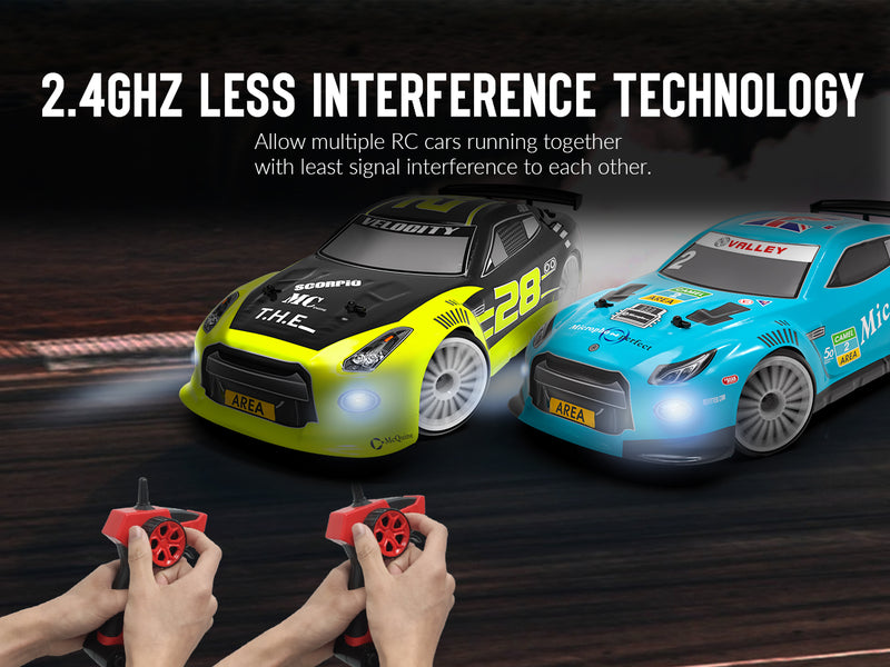 VOLANTEXRC 1:14スケール高速リモートコントロールスポーツレーシングドリフトカーRTR、LEDライト付き