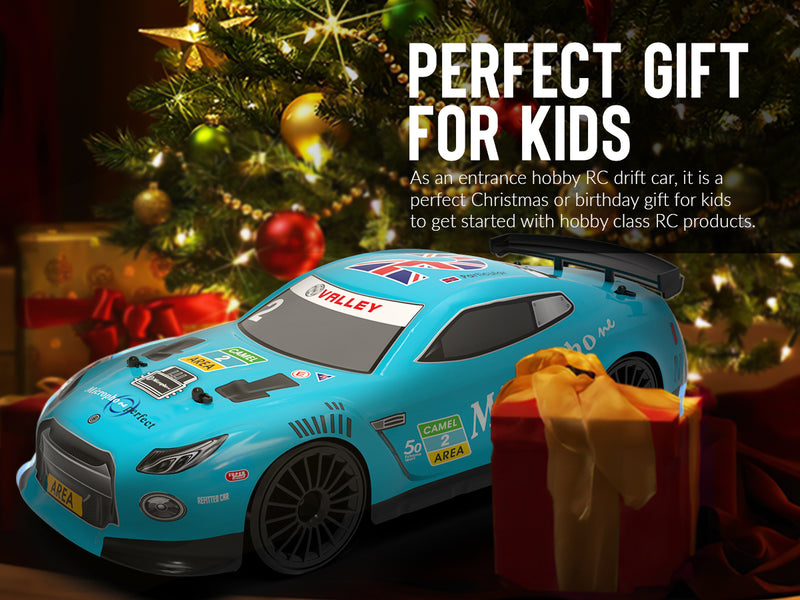 VOLANTEXRC 1:14スケール高速リモートコントロールスポーツレーシングドリフトカーRTR、LEDライト付き
