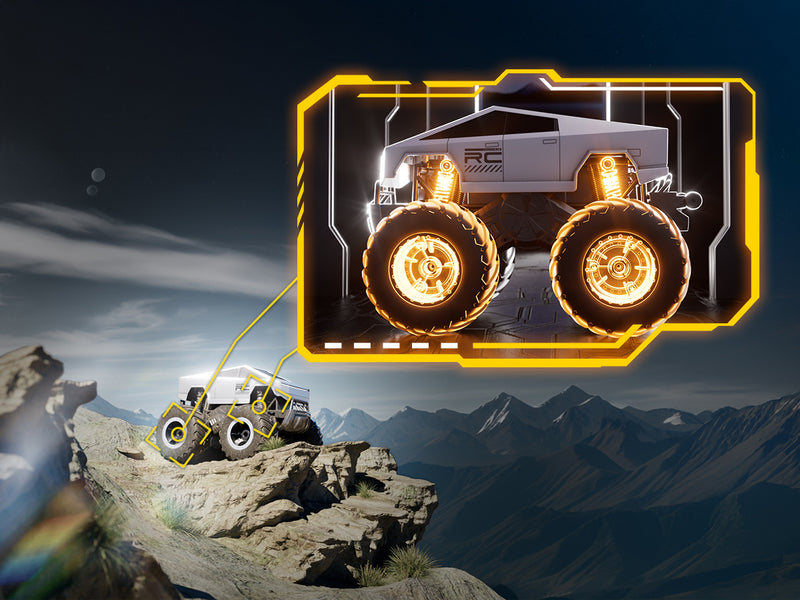 STEMTRON Amphibious 1:16 All Terrain Off-Road RC Car Waterproof