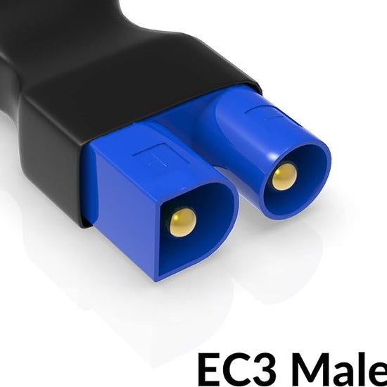 4pc T Plug to EC3 Adapters for RC Servo & Receiver Connections-EXHOBBY LIMITED.