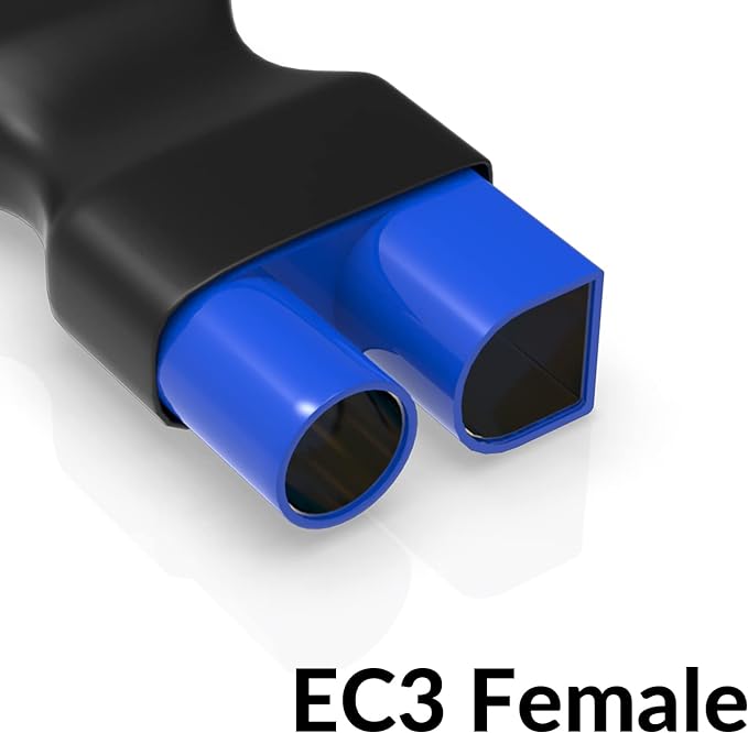 4pc T Plug to EC3 Adapters for RC Servo & Receiver Connections-EXHOBBY LIMITED.