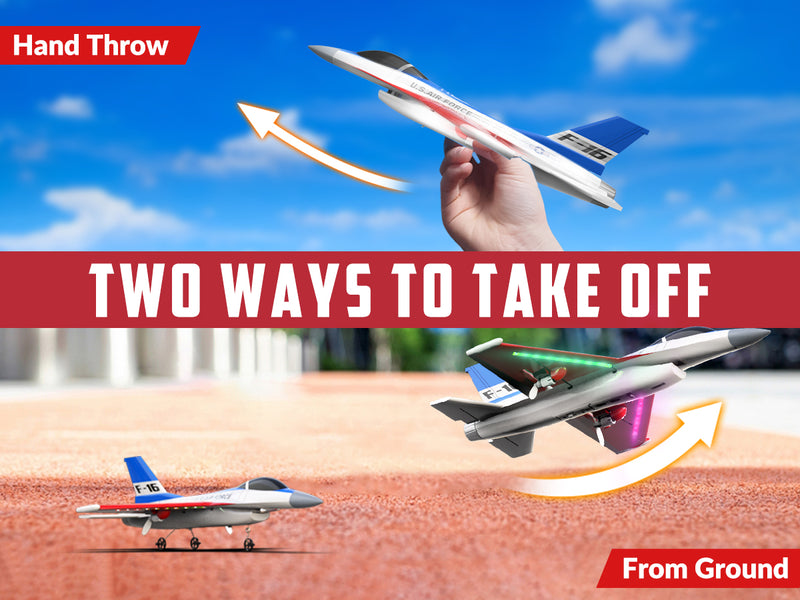 VOLANTEXRC F16 ファルコン (RTF) 2CH 340mm 子供用 (13.4 インチ) 76204