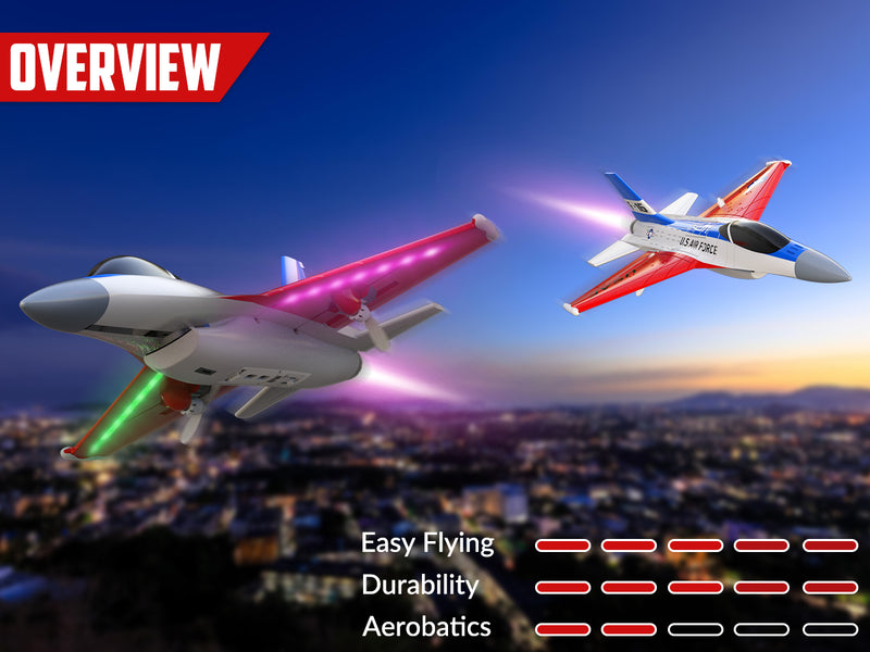 VOLANTEXRC F16 ファルコン (RTF) 2CH 340mm 子供用 (13.4 インチ) 76204