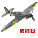 VOLANTEXRC Spitfire V2 (76112V2) PNP without Radio, バッテリー & 充電器-Blue