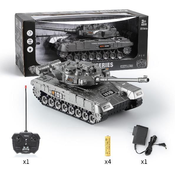 RC Tank Military War Battle United States M1 Leopard 2 Remote Control Electronic Toy Car Tactical Model Gifts for Boys Children-EXHOBBY LIMITED.