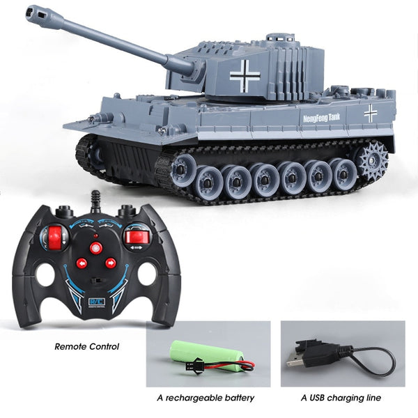 RC Tank 7Ch 2.4G 1/30 Remote Control Crawler Tank