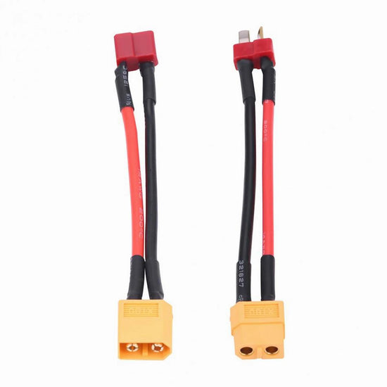 XT60 to Deans T-Plug Male Female Adapter Connector Cable for Lipo Battery 14AWG RC Parts-EXHOBBY LIMITED.