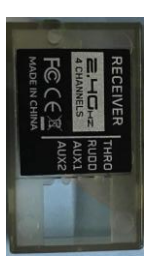 2 個受信機-4-ch-ESR411 リモートコントロールボート 798-3,798-4,798-4P 用