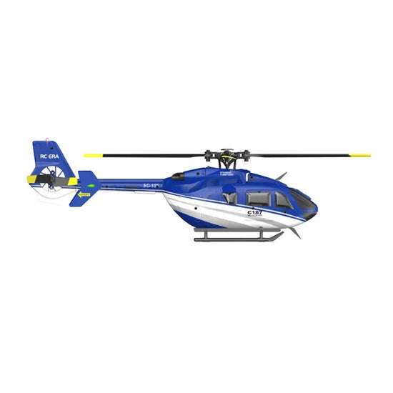 RC ERA C187 Pro 2.4G 4CH  Helicopter Single Blade EC-135 Scale 6-Axis Gyro Electric Flybarless RTF-EXHOBBY LIMITED.