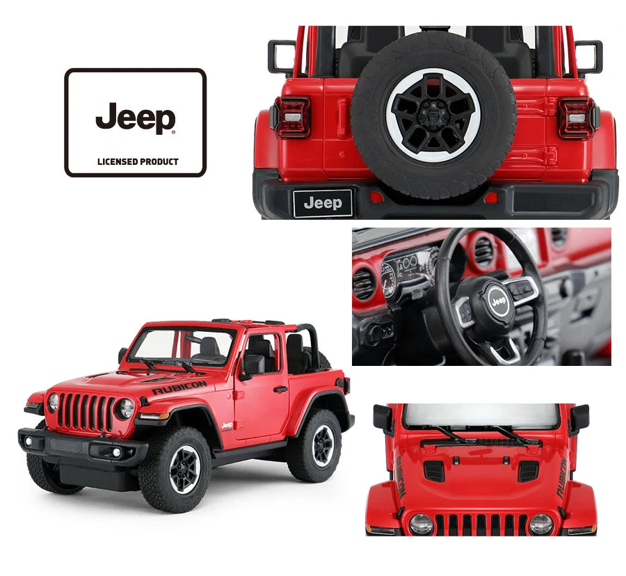 JEEP Wrangler Rubicon 1:14 Scale RC Car-EXHOBBY LIMITED.