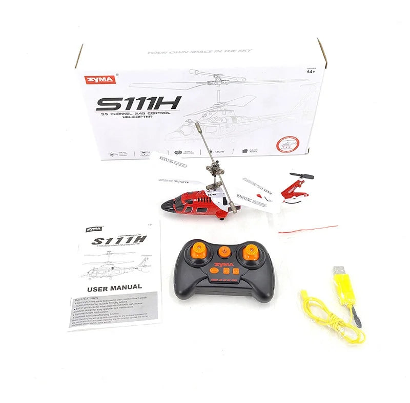 Rc Helicopter  3-Channel S111h Electric Remote-Controlled Helicopte-EXHOBBY LIMITED.