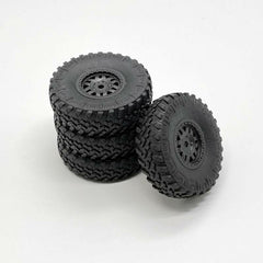 4 Pieces Wheels for 1/24 Remote Control Crawler