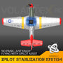 VOLANTEXRC P-51D Mustang 4-Chビギナー飛行機（Xpilotスタビライザー付き）-ワンキー曲技飛行（761-5）RTF