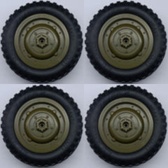 C8815 ウィリス ジープ 1/10 用ホイール 4 個