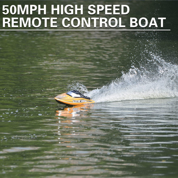 Vector SR80 Pro 50mph Super High Speed Boat with Auto Roll Back Function and All Metal Hardwares (798-4P) RTR - EXHOBBY