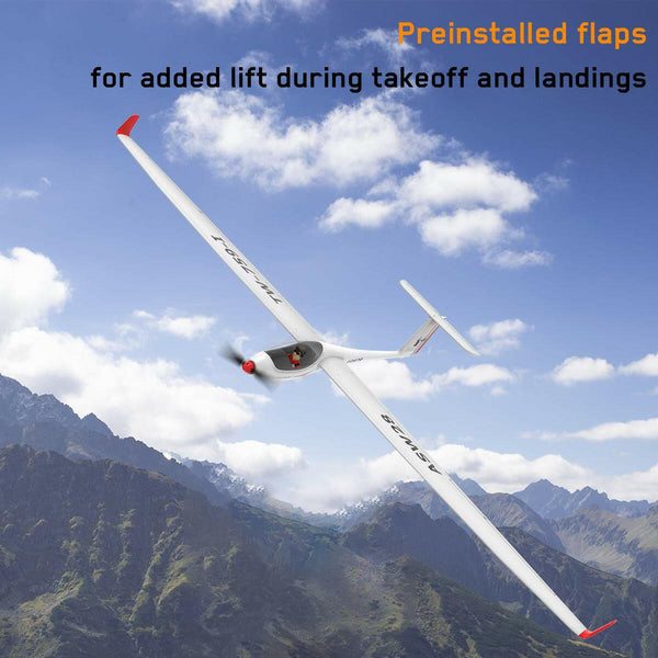 VOLANTEXRC ASW28 2.6 Meters 5-Ch Professional RC Glider Brushless Scale Sailplane 759-1.