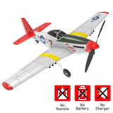 VOLANTEXRC P-51D Mustang (76105) PNP without Radio, バッテリー & 充電器