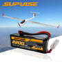 SUPULSE 2pcs 14.8V 4S 2200mAh 50C Lipo Battery with T Plug - EXHOBBY