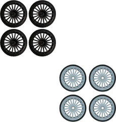 4 Pieces Car Wheels and 4 Pieces Drifting Wheels for RC Drfiting Car 1/14